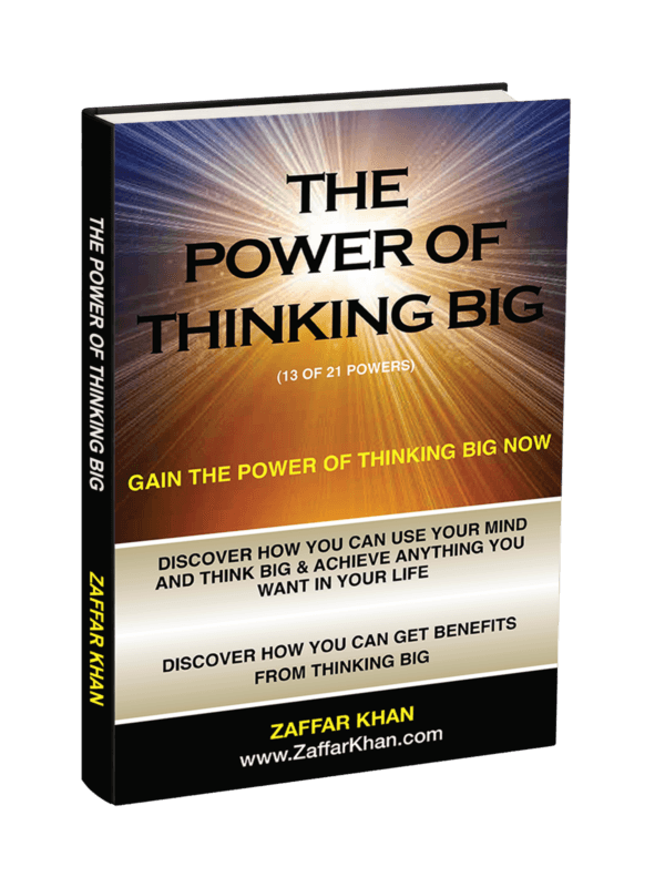 The Power of Thinking Big book